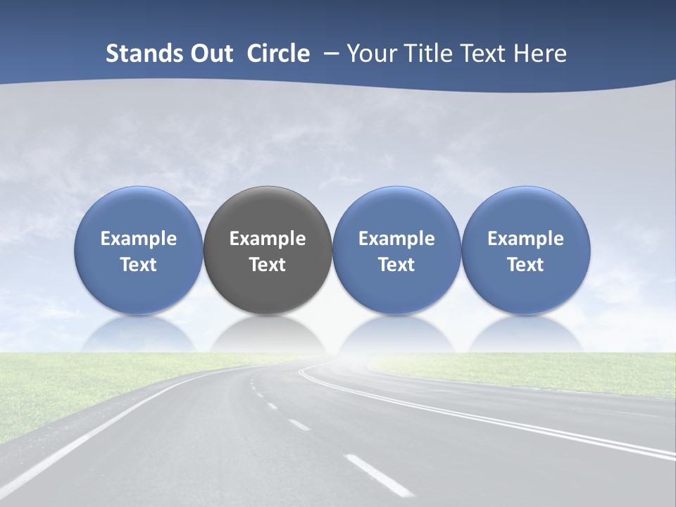 Speed Way Travel PowerPoint Template