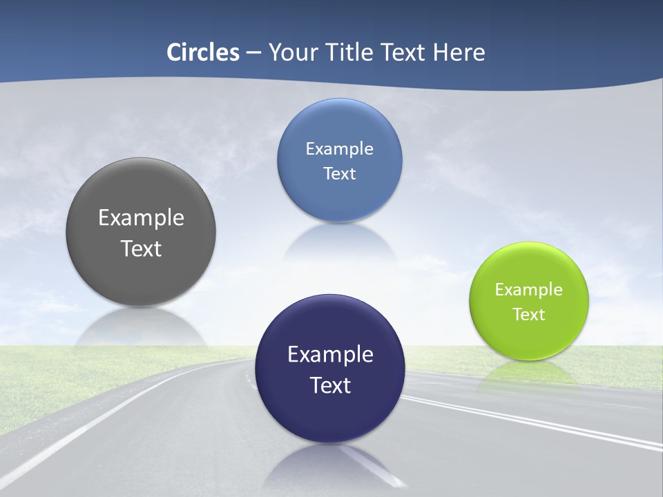 Speed Way Travel PowerPoint Template