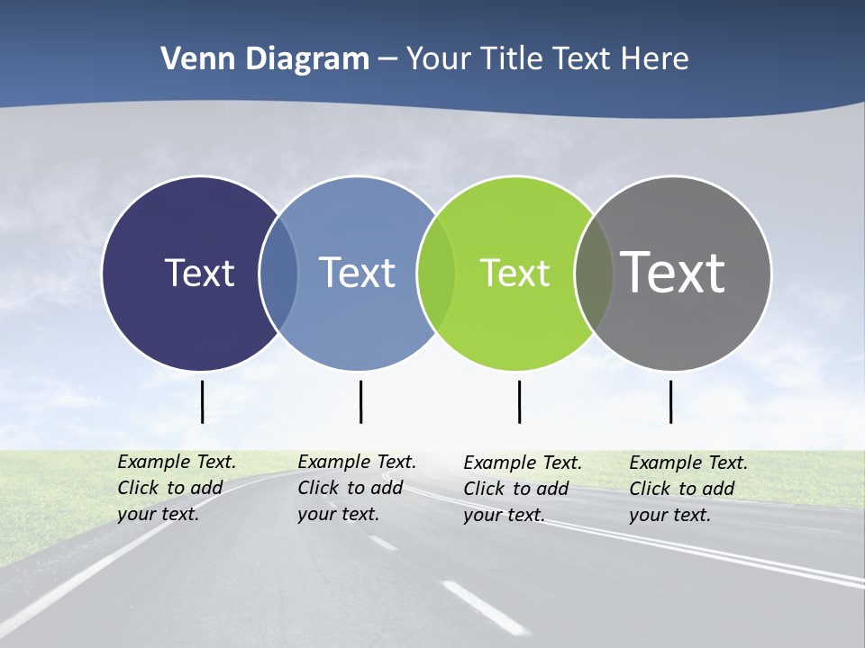Speed Way Travel PowerPoint Template