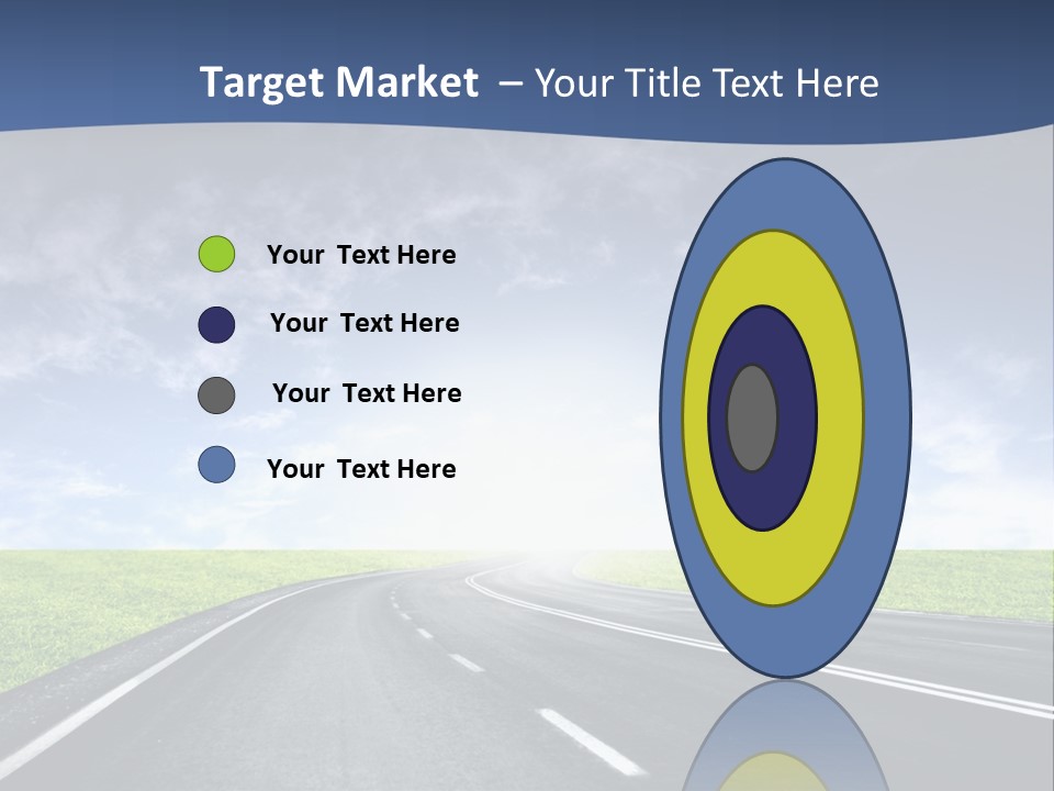 Speed Way Travel PowerPoint Template