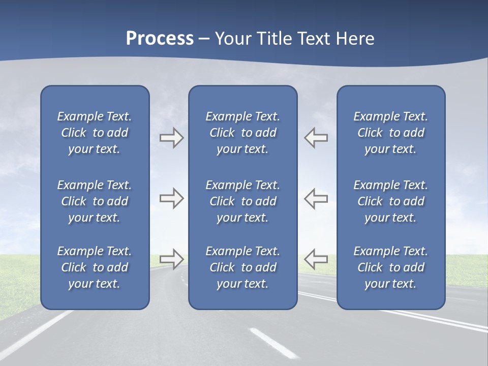 Speed Way Travel PowerPoint Template