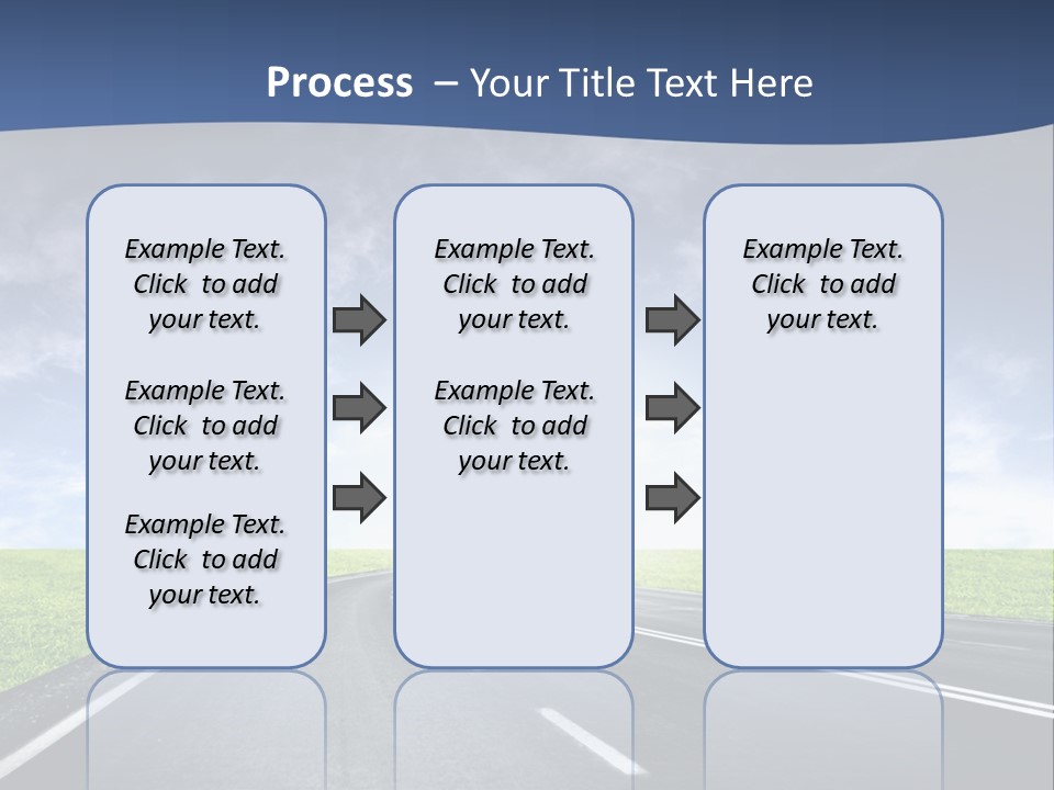 Speed Way Travel PowerPoint Template