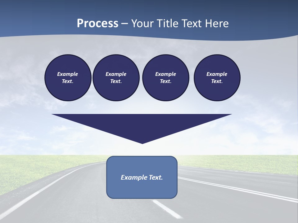 Speed Way Travel PowerPoint Template