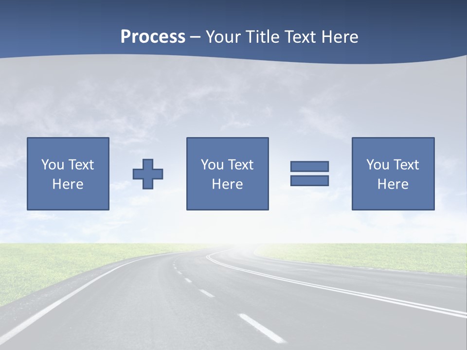Speed Way Travel PowerPoint Template