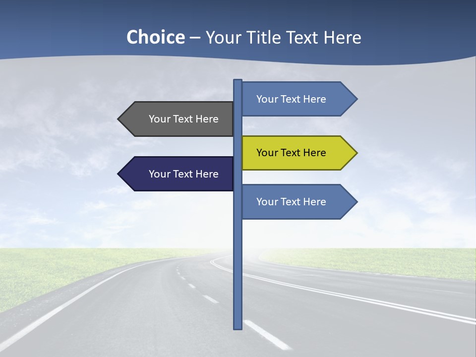 Speed Way Travel PowerPoint Template