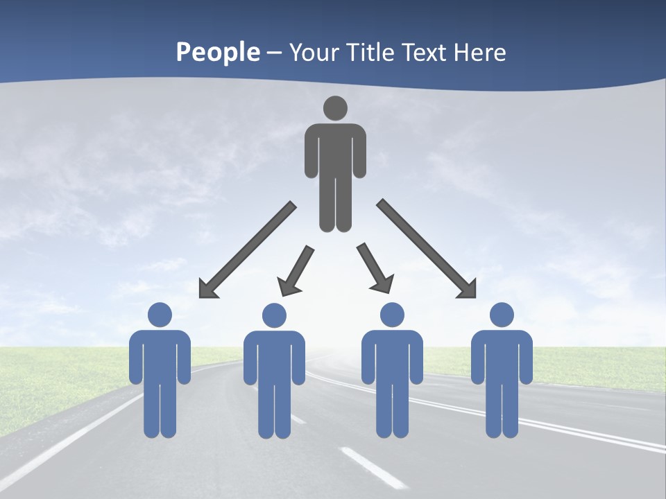 Speed Way Travel PowerPoint Template