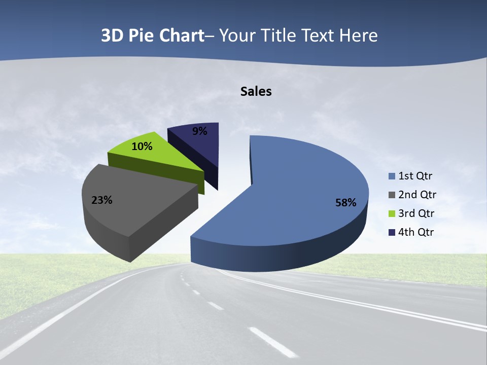 Speed Way Travel PowerPoint Template
