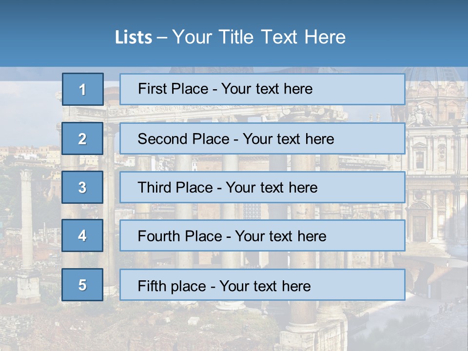 Empire Architecture European PowerPoint Template