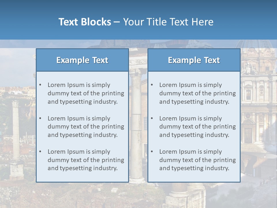 Empire Architecture European PowerPoint Template
