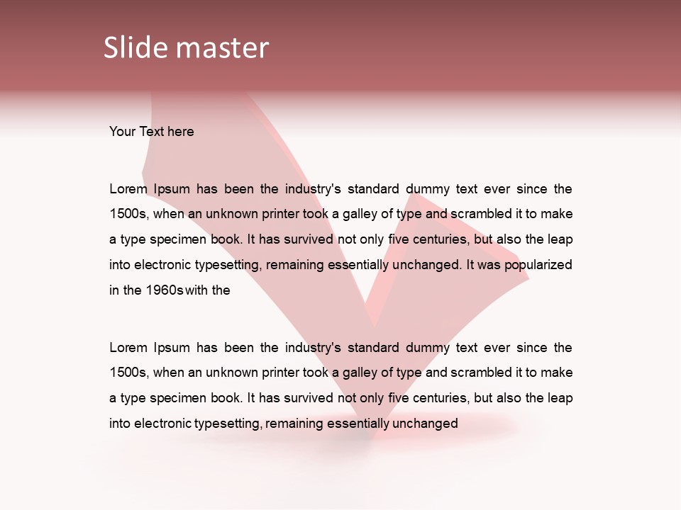 Brush Okay Referendum PowerPoint Template