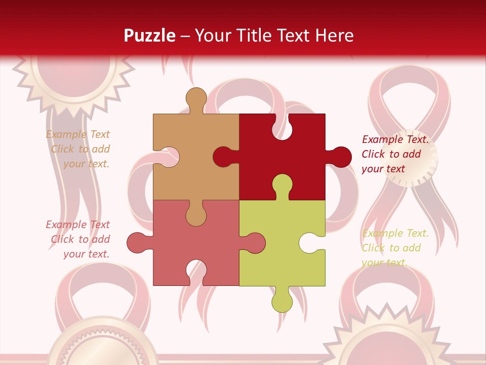 Percent Wellbeing Label PowerPoint Template