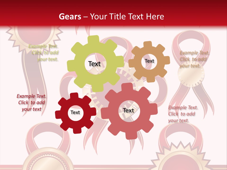 Percent Wellbeing Label PowerPoint Template