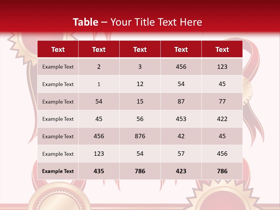 Percent Wellbeing Label PowerPoint Template