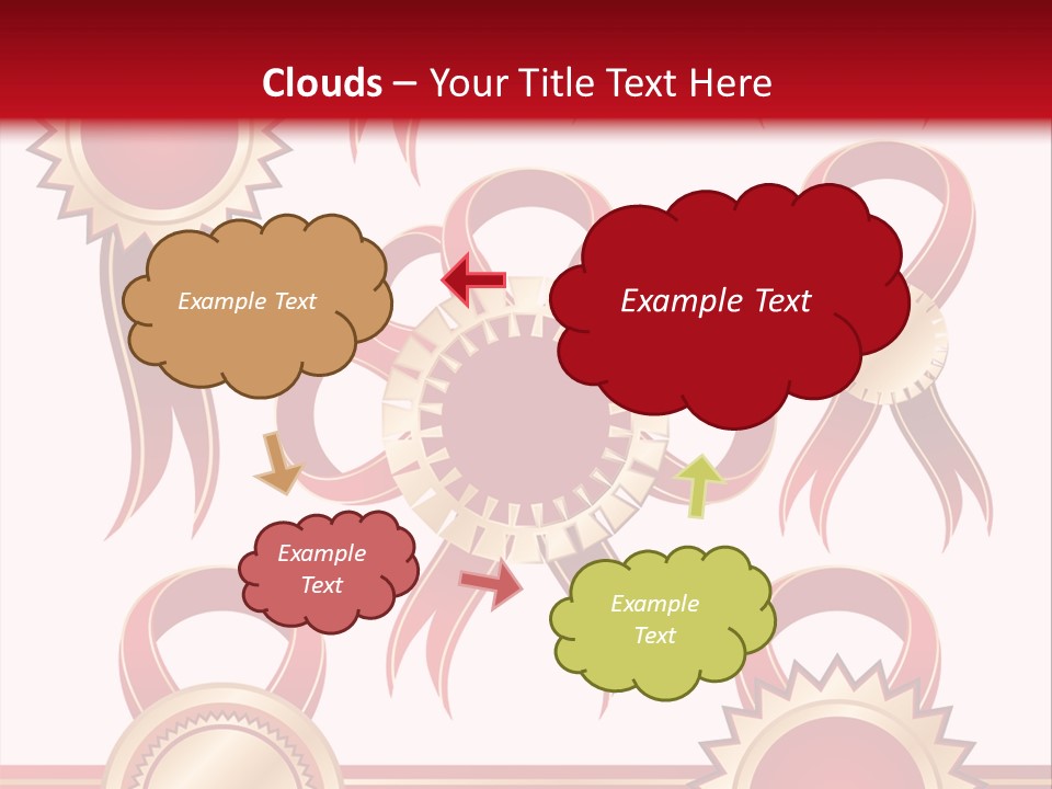 Percent Wellbeing Label PowerPoint Template