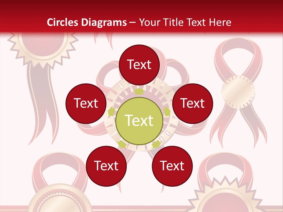 Percent Wellbeing Label PowerPoint Template