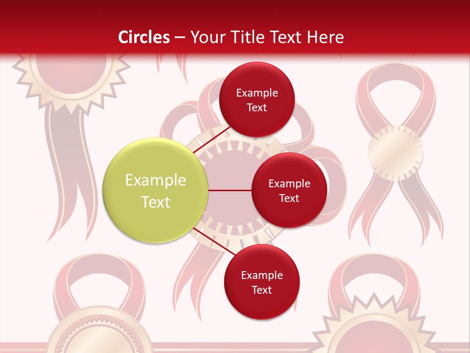 Percent Wellbeing Label PowerPoint Template