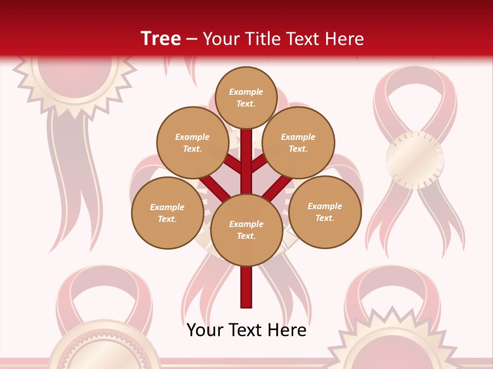 Percent Wellbeing Label PowerPoint Template