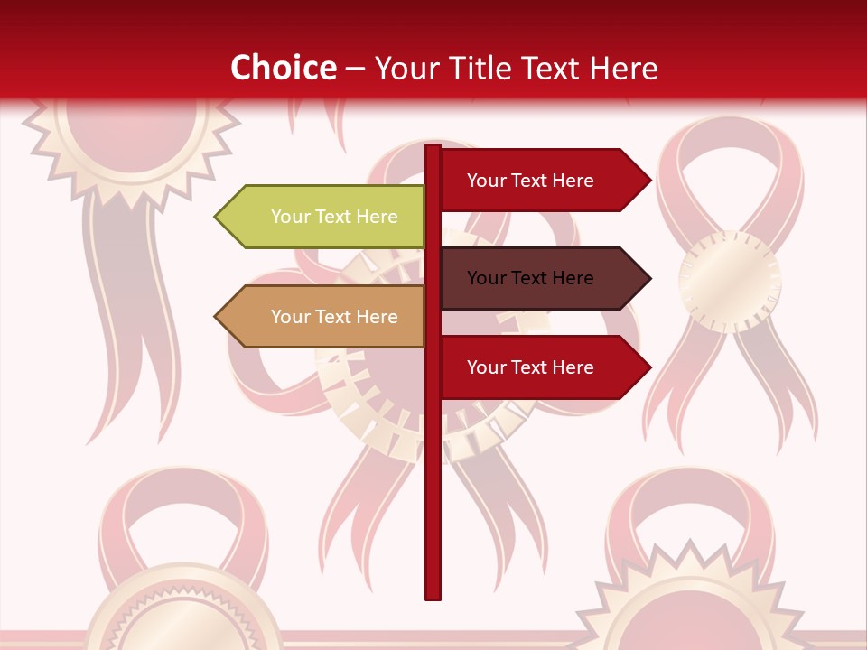 Percent Wellbeing Label PowerPoint Template