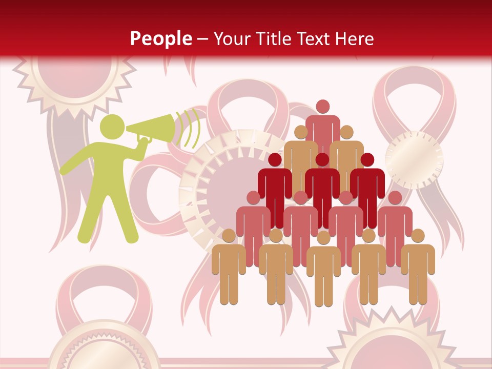 Percent Wellbeing Label PowerPoint Template