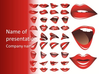 Expressions Artwork Design PowerPoint Template