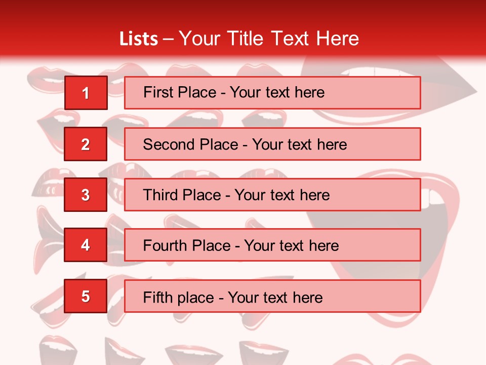 Expressions Artwork Design PowerPoint Template
