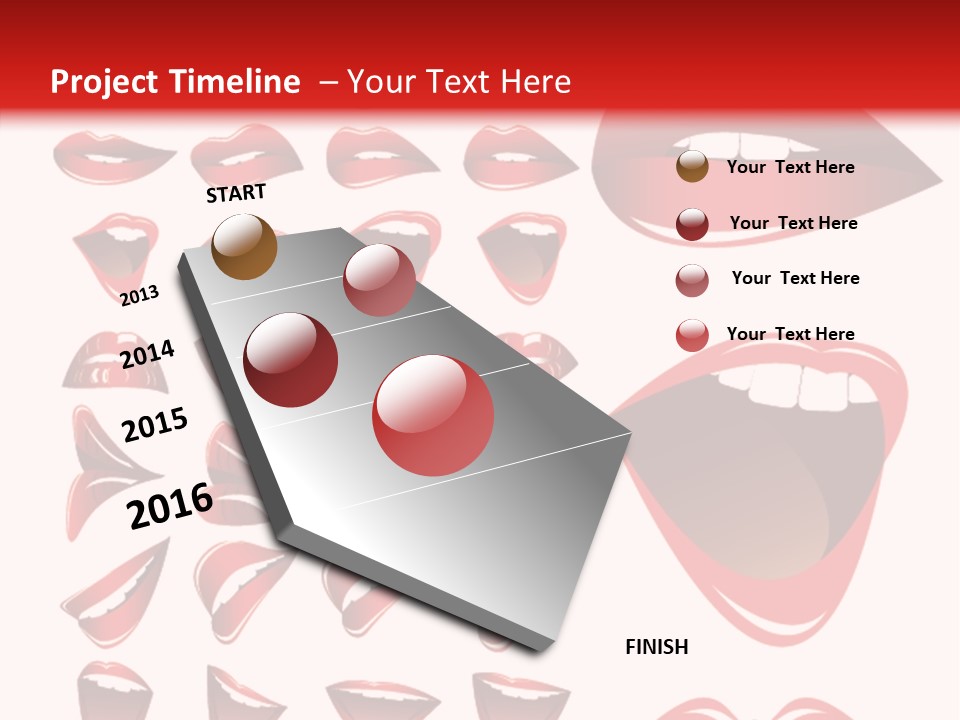 Expressions Artwork Design PowerPoint Template