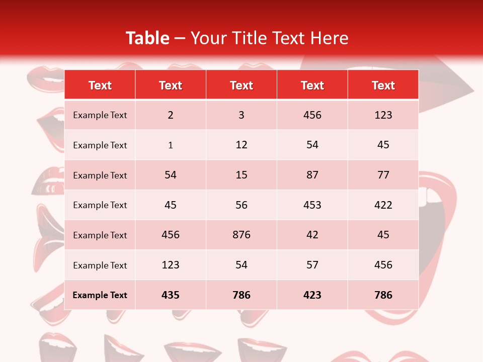 Expressions Artwork Design PowerPoint Template