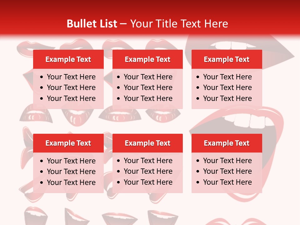 Expressions Artwork Design PowerPoint Template