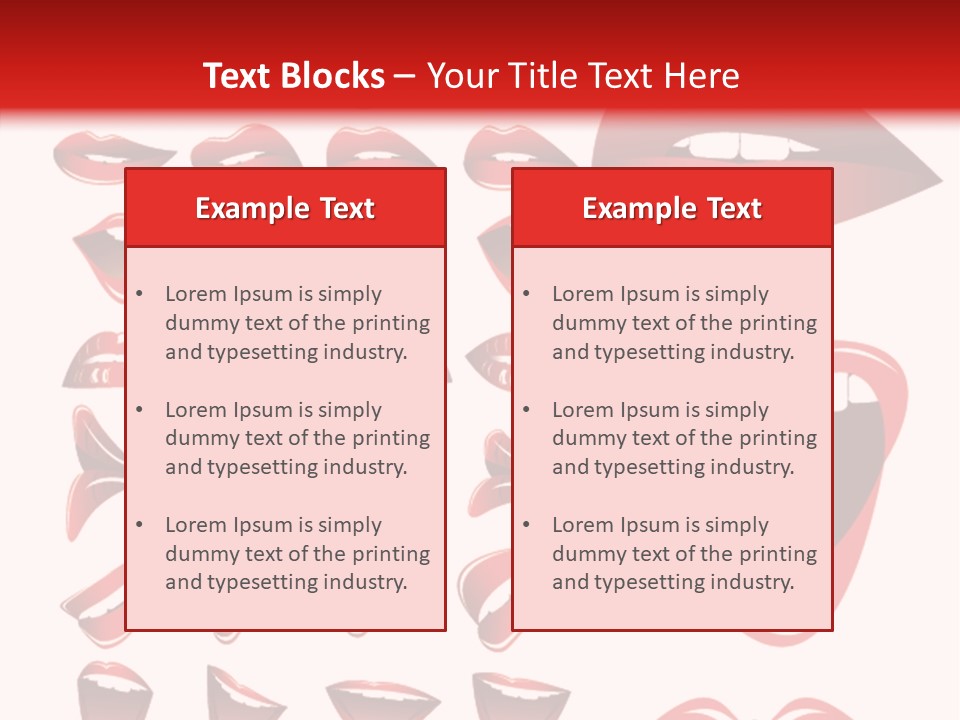 Expressions Artwork Design PowerPoint Template