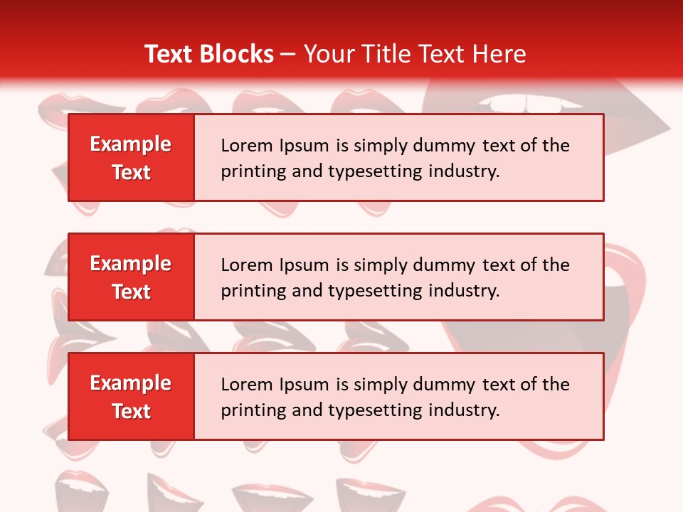 Expressions Artwork Design PowerPoint Template