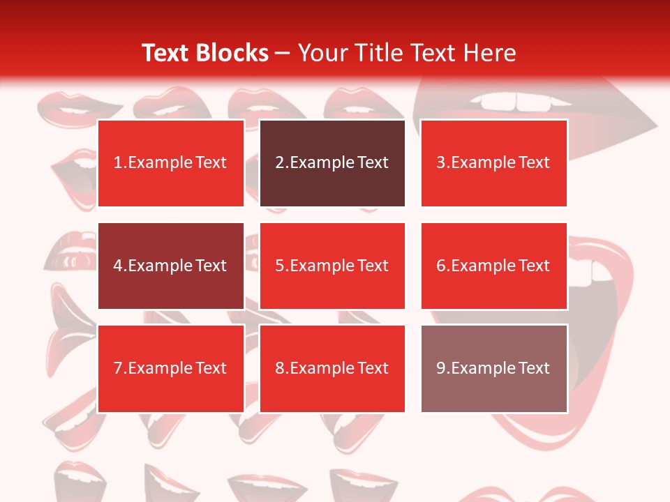 Expressions Artwork Design PowerPoint Template