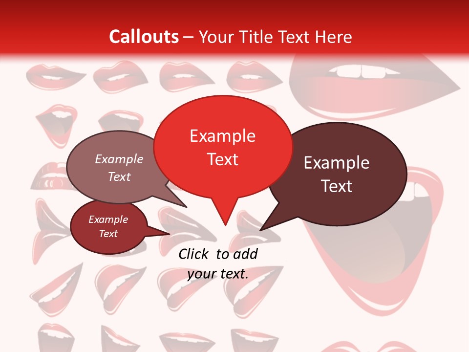 Expressions Artwork Design PowerPoint Template