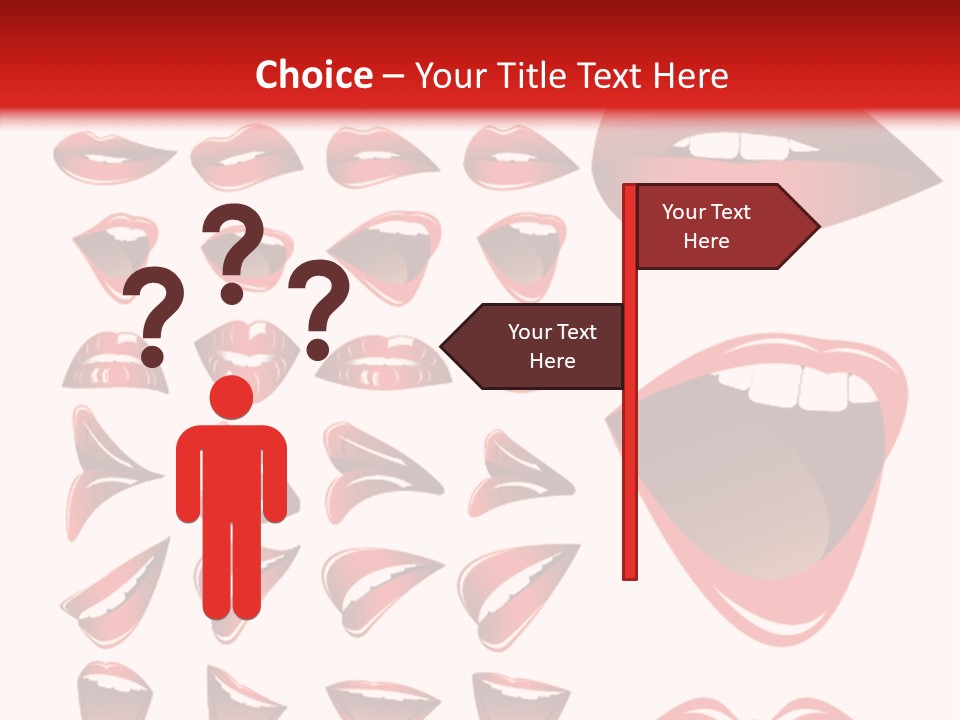 Expressions Artwork Design PowerPoint Template