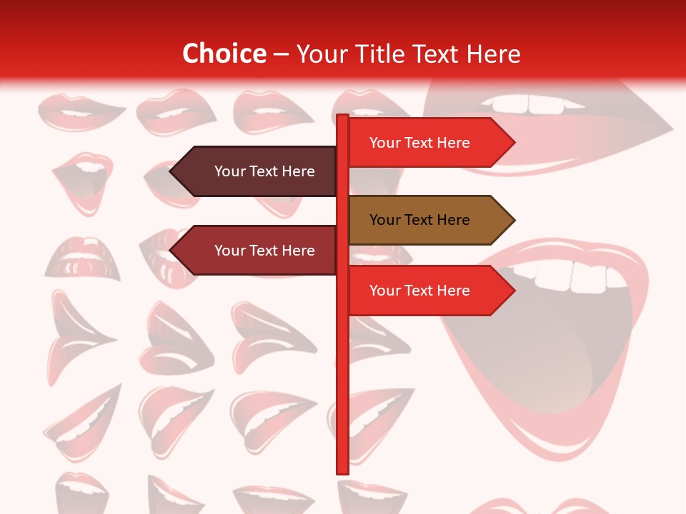 Expressions Artwork Design PowerPoint Template