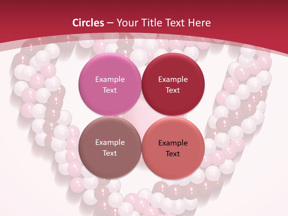 Curl Floral Wallpaper PowerPoint Template