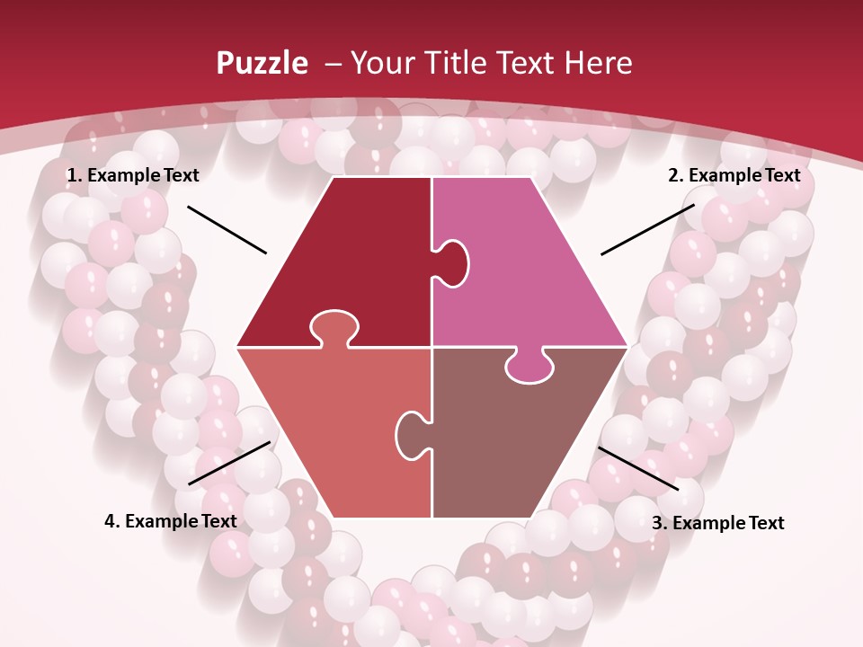 Curl Floral Wallpaper PowerPoint Template