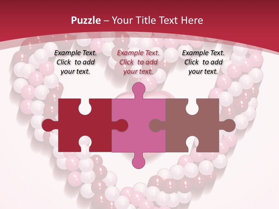 Curl Floral Wallpaper PowerPoint Template