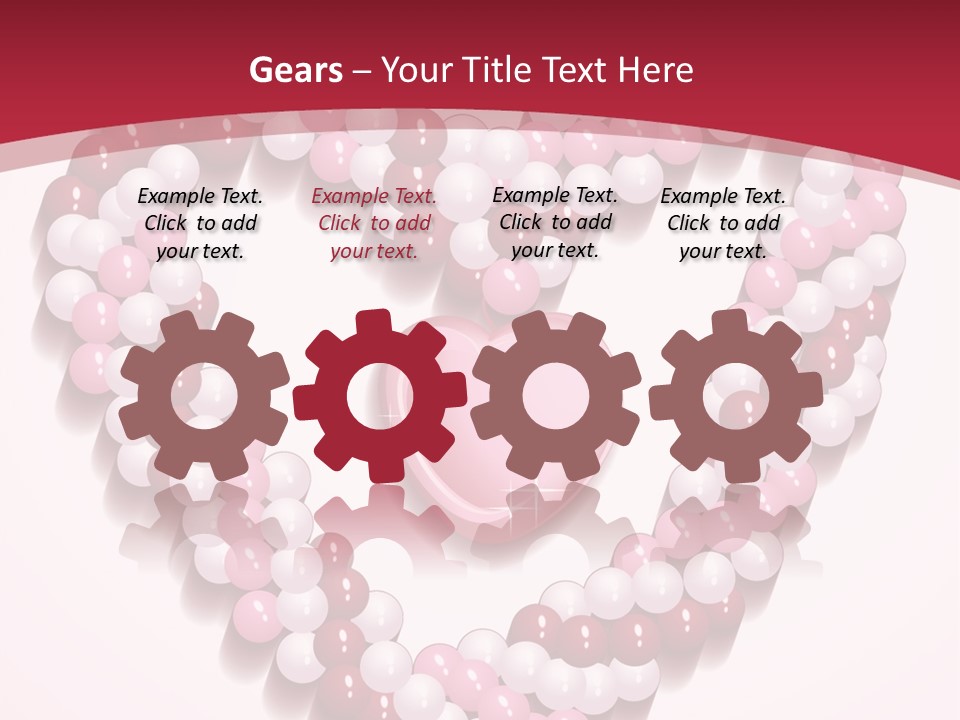 Curl Floral Wallpaper PowerPoint Template