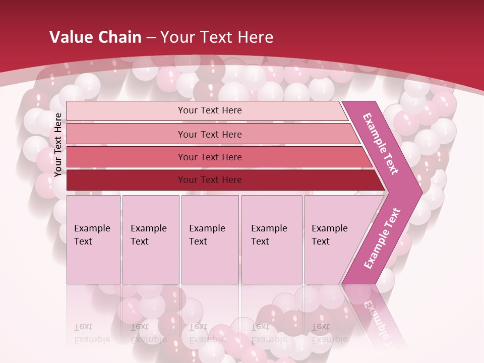 Curl Floral Wallpaper PowerPoint Template