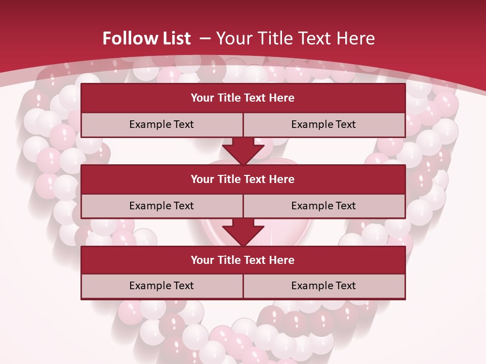 Curl Floral Wallpaper PowerPoint Template