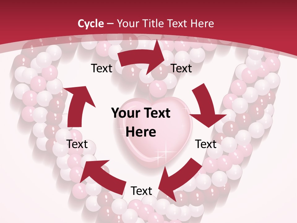 Curl Floral Wallpaper PowerPoint Template