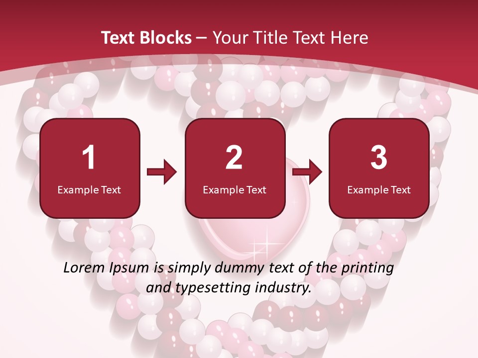 Curl Floral Wallpaper PowerPoint Template