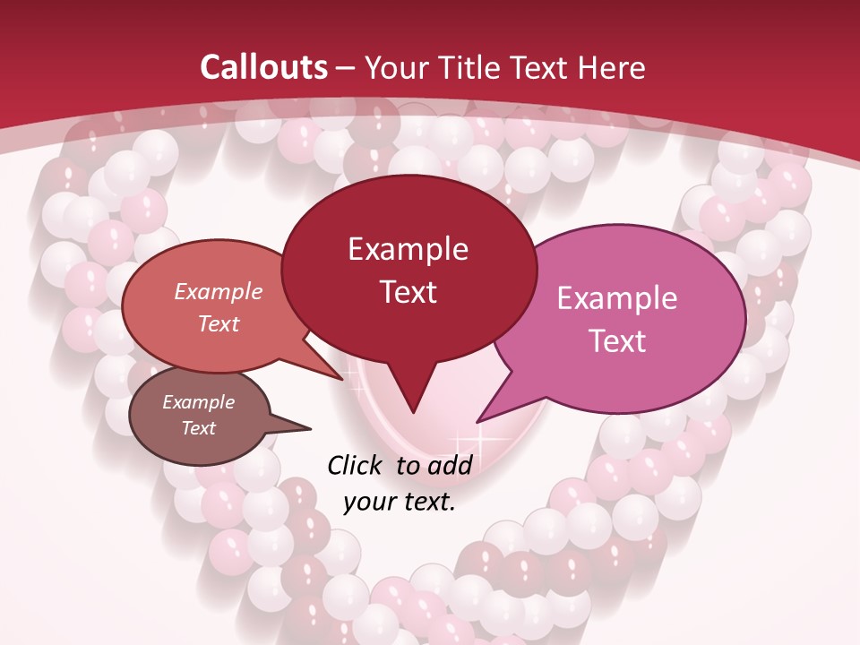 Curl Floral Wallpaper PowerPoint Template