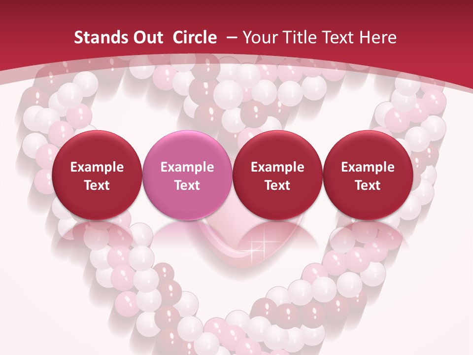 Curl Floral Wallpaper PowerPoint Template