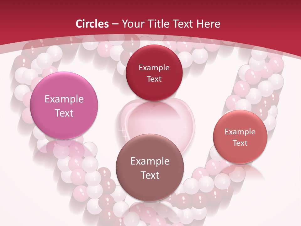 Curl Floral Wallpaper PowerPoint Template