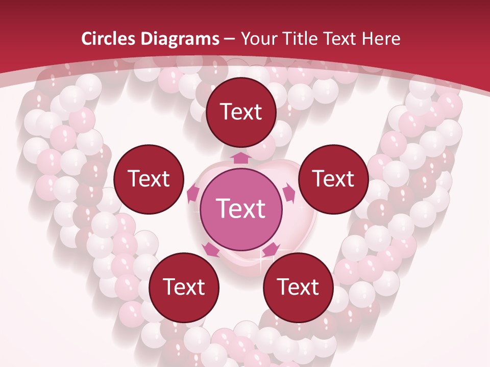 Curl Floral Wallpaper PowerPoint Template