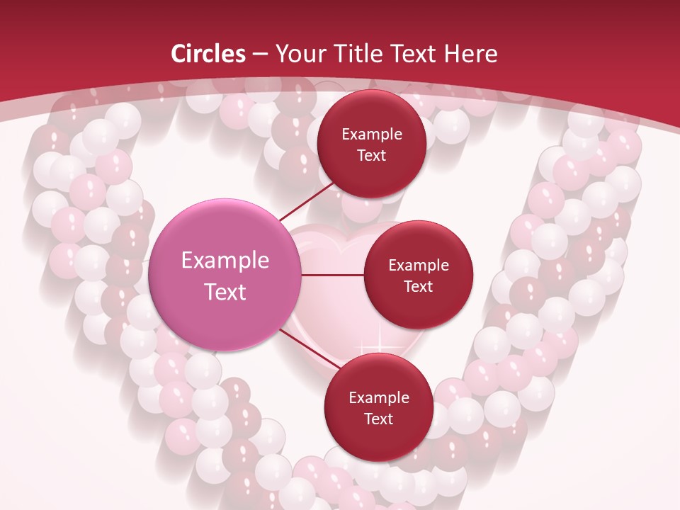 Curl Floral Wallpaper PowerPoint Template