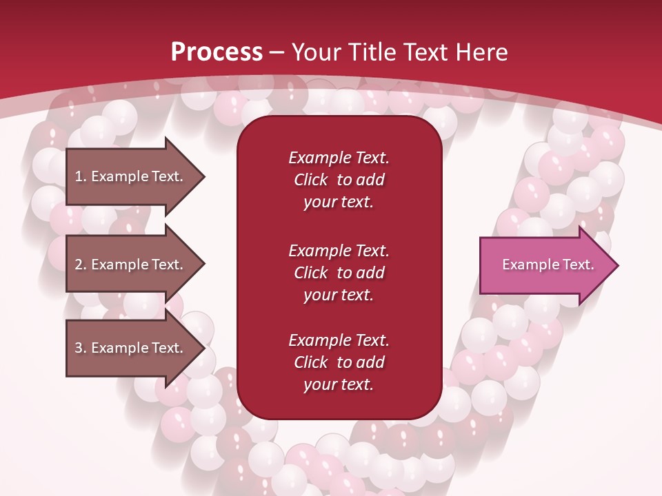 Curl Floral Wallpaper PowerPoint Template