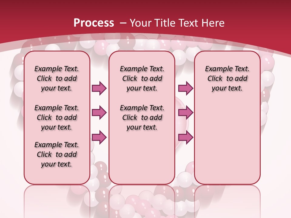 Curl Floral Wallpaper PowerPoint Template