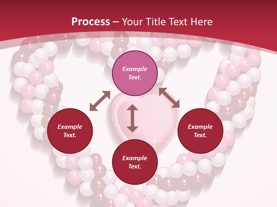 Curl Floral Wallpaper PowerPoint Template